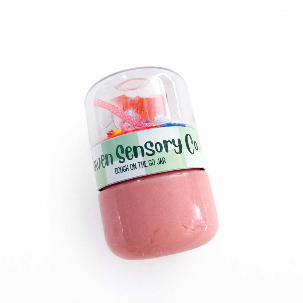 Pink Princess Dough on the Go Jar