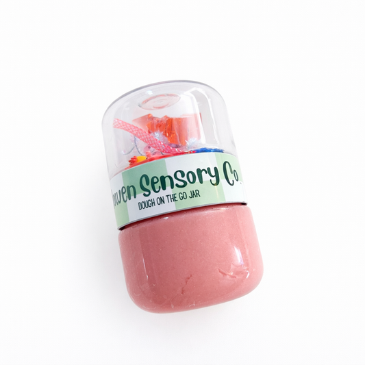 Pink Princess Dough on the Go Jar