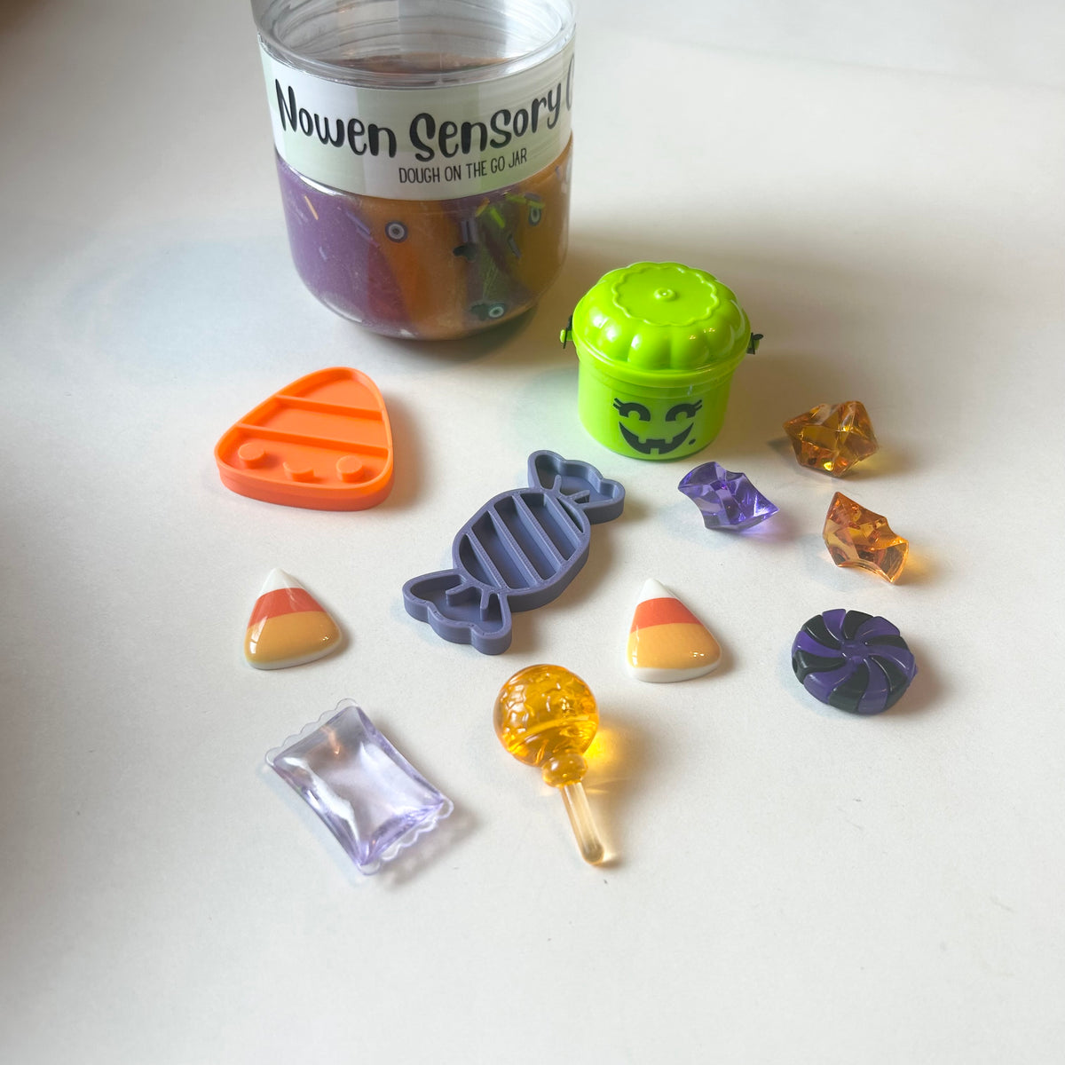 Trick or Treat Dough on the Go Jar