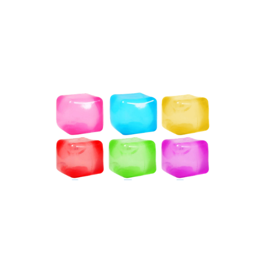 Sugah-Mals Solid Cubes - 48pc Assortment - Squishy Fidget