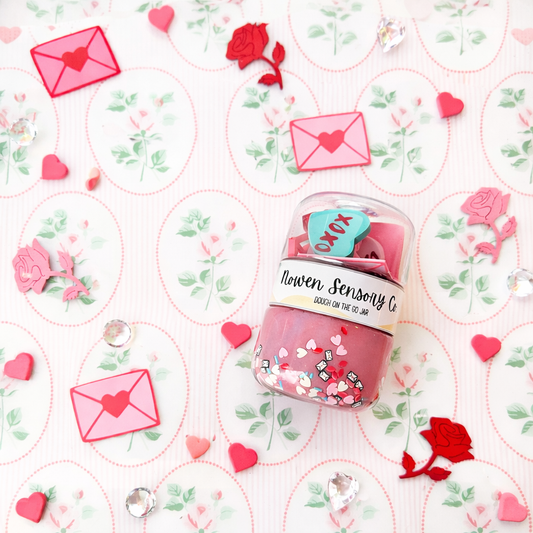 Love Letter Dough On The Go Jar