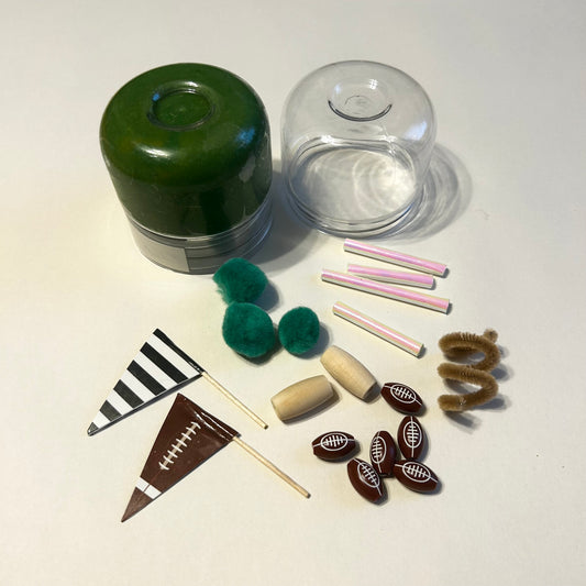 Football Dough on the Go Jar