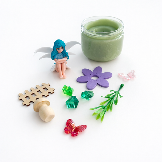 Fairy Garden Dough on the Go Jar