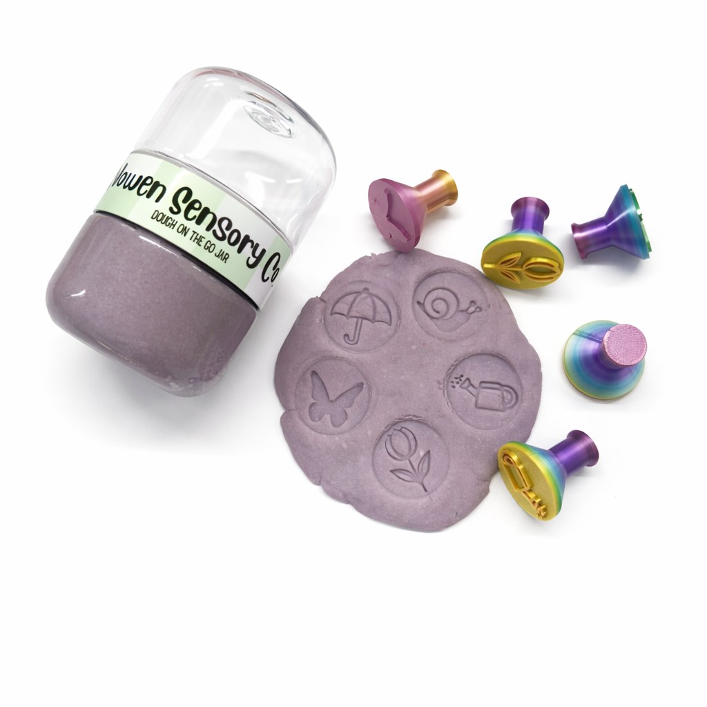 Tot Dough on the Go Jar - Spring