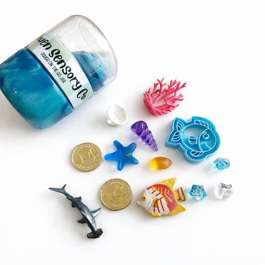 Under the Sea Dough on the Go Jar