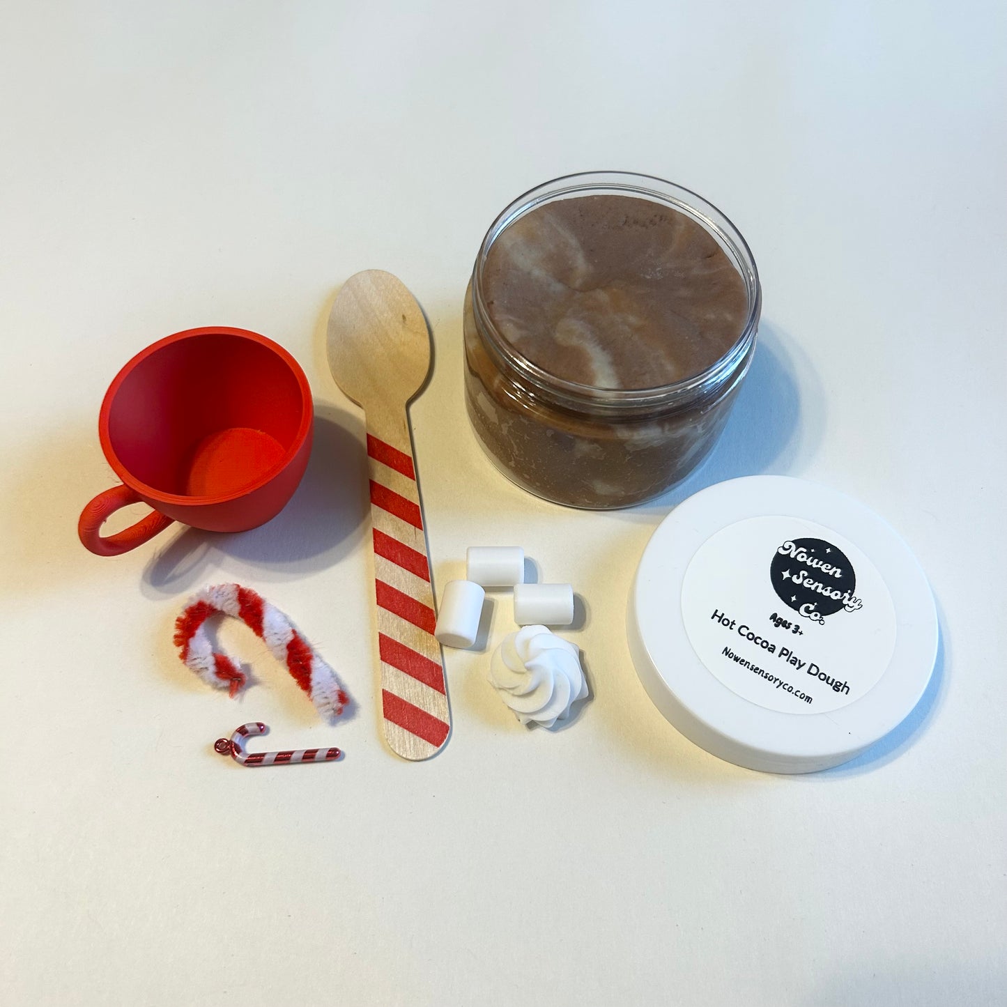 Hot Cocoa Play Dough Set