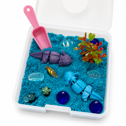 Axolotl Kinetic Sand Kit