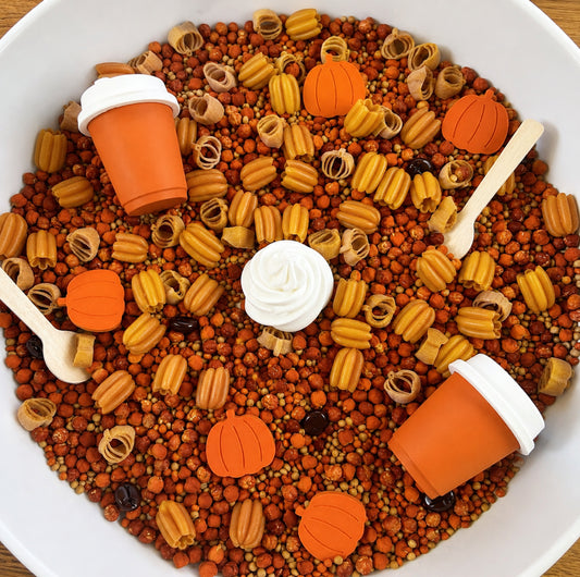 Pumpkin Spice Pour & Play Bucket