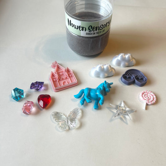 Unicorn Dough on the Go Jar