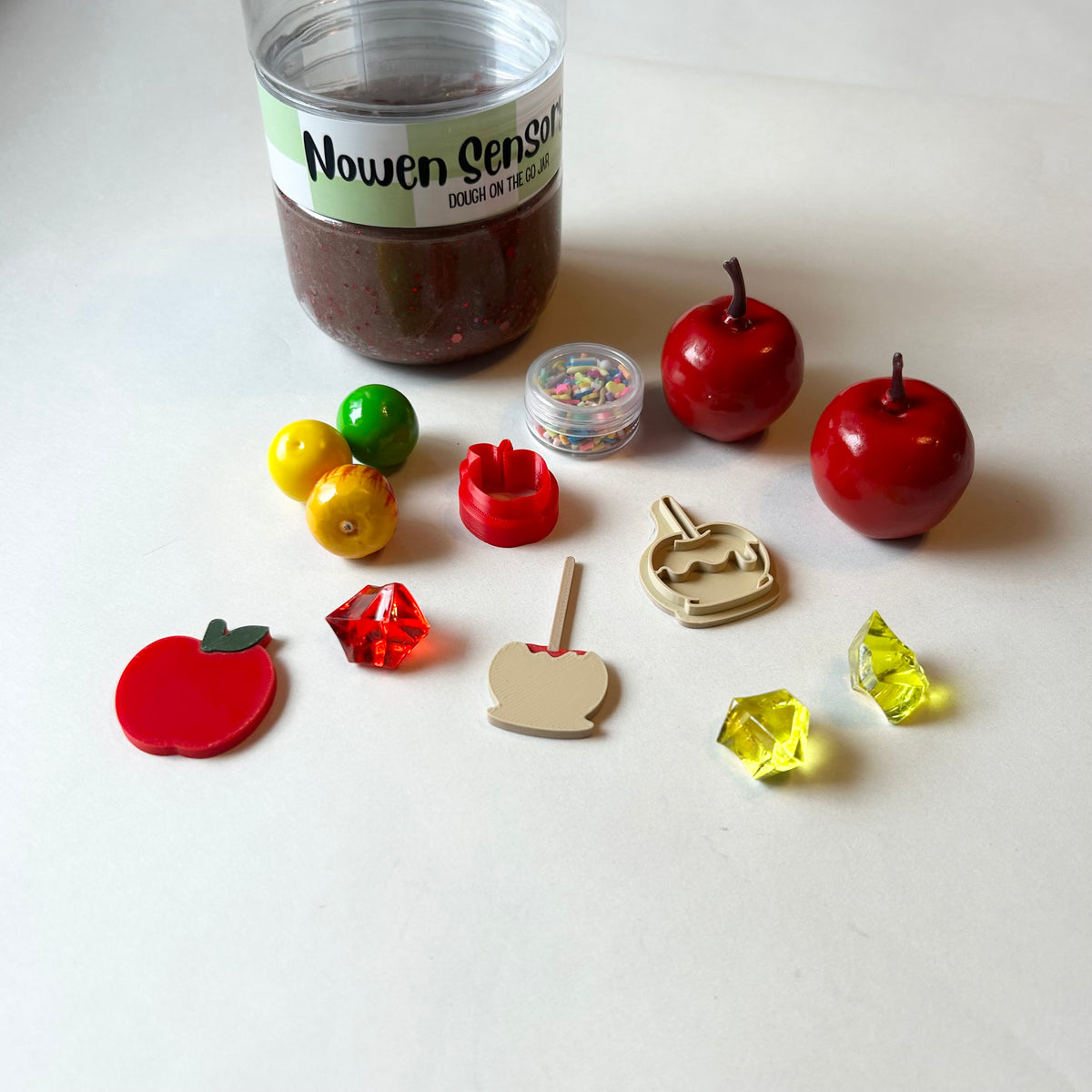 Caramel Apple Dough on the Go Jar