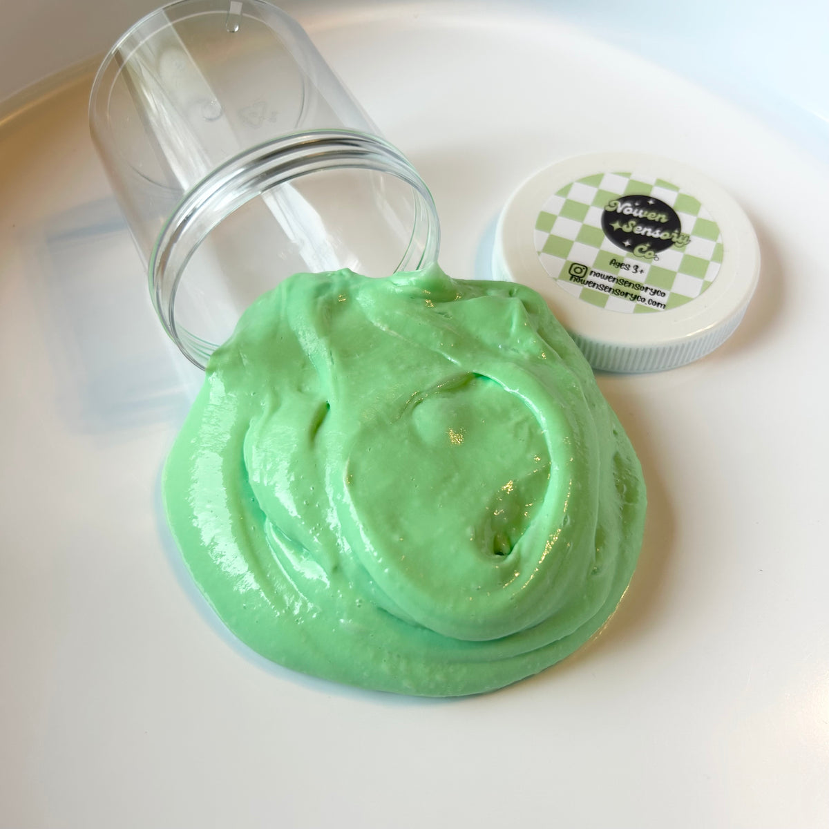Watermelon Butter Slime Jar